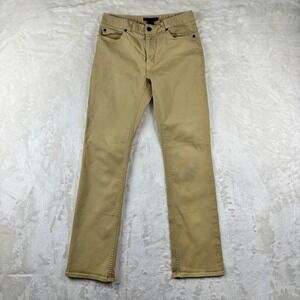 The Limited Pants Womens 4 Classic Khaki Chinos Jeans Straight Leg Mid Rise